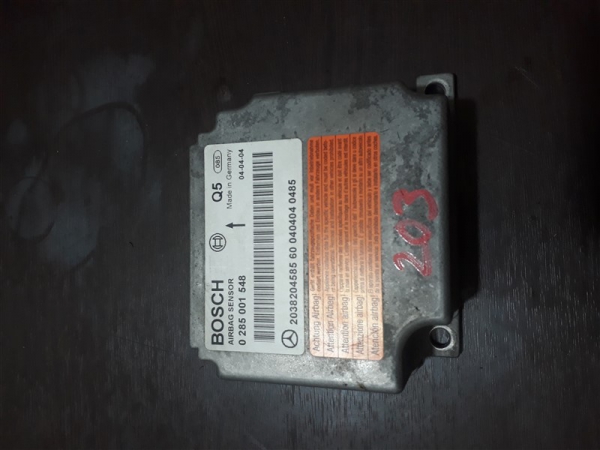 mercedes c200 airbag beyni